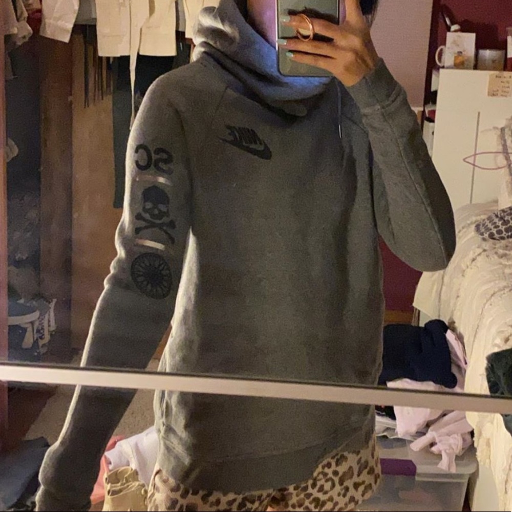 SoulCycle Nike Grey Hooded Sweatshirt